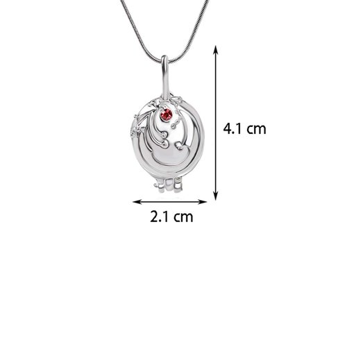 UoYu TFYU 2 Pcs The Vampire Diaries Elena Gilbert Opening Vervain Locket Pendant Necklace and Daywalking Katherine Necklace Pendant Charm Necklace-Royal Blue with Transparent Box