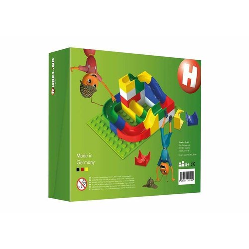 Hubelino Marble Run - 45-Piece Mini Set - The Original! Made in Germany! - Certified and Award-Winning Marble Run