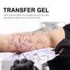 2x Tattoo Stencil Gel Solution 150ml Professional Tattoo Stencil Transfer Gel Stencil Primer Stuff Transfer Cream Gel for Tattooing Stickers Paper Machine Soap Tattoo Supplies - Clear & Long-Lasting