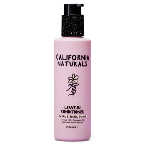 California Naturals Leave In Hair Conditioner, Coconut Milk Hair Care Detangler, Natural, Vegan, Paraben & Sulfate Free, Smoothing, Primer & Stylerfor Frizzy, Dry, Hair and All Hair Types, 6 fl oz