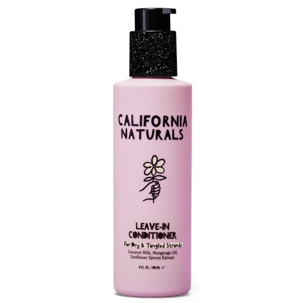 California Naturals Leave In Hair Conditioner, Coconut Milk Hair Care Detangler, Natural, Vegan, Paraben & Sulfate Free, Smoothing, Primer & Stylerfor Frizzy, Dry, Hair and All Hair Types, 6 fl oz
