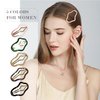 5PCS Hair Clips, Women's Non-Slip Hair Clips, Cloud Shaped Hollow Hair Clips+Multicolor