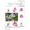 EcoBark Teacup Dog Harness - Step in Dog Harness, Eco Dog Harnesses for XXS, XS, and Small Dogs - Reflective and Adjustable Mini Body Halter Vest - Tiny Soft Mesh Toy Breed Harness (Baby Pink, XXXS)