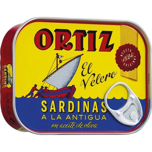 Ortiz Sardines In Olive Oil, 4.9 Oz
