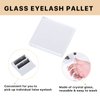 Miuffue 3-in-1 Lash Mannequin Head, Upgraded Eyelash Mannequin Head with Lash Glue Rings Eyelash Extension Tray, Eye Lash Extension Starters Kit for Practicing