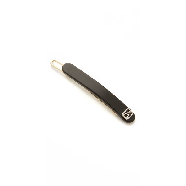 Alexandre de Paris Women's Barrette Clip, Black, One Size