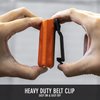 Clip & Carry Kydex Multitool Sheath for LEATHERMAN OHT - Made in USA (Multi-tool not included) EDC Multi Tool Sheath Holder Holster Cover (Carbon Fiber Red)
