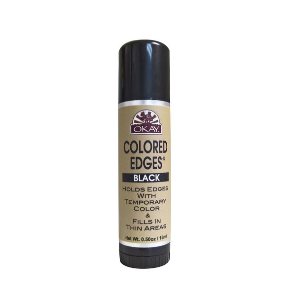 OKAY Tube colored edges black tube 0.5oz
