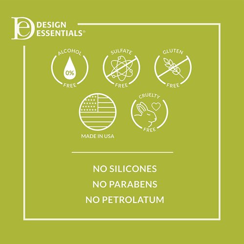 Design Essentials Natural Almond & Avocado, Moisturizing & Detangling Leave-In Conditioner, 12 Ounce