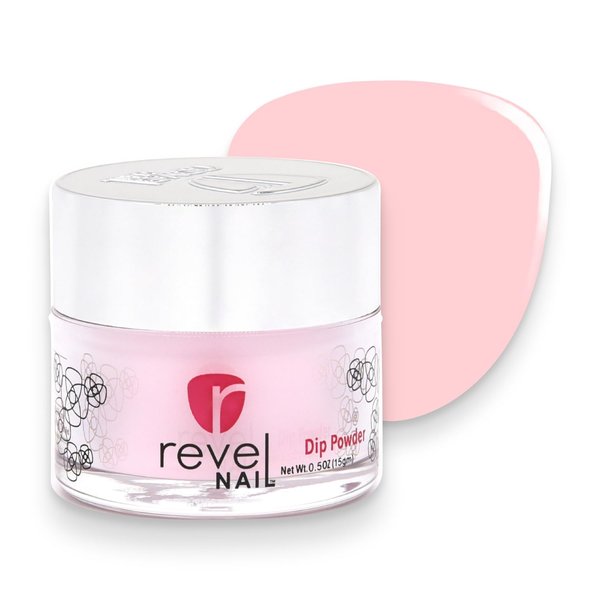 Revel Nail Dip Powder - Pink Dipping Powder, Long-Lasting Dip Nail Color, Chip & Crack Resistant, No UV Lamp, DIY Manicure For Strong Healthy Nails, Ballet