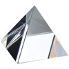 Amlong Crystal Clear Pyramid 3 inch with Gift Box