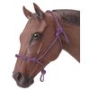 Tough 1 Knotted Rope & Twisted Crown Training Halter, Purple