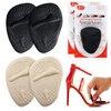 Metatarsal Pads - Ball of Foot Cushion Inserts for All Day Pain Relief and Comfort (Beige & Black)
