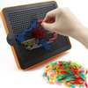 Refill Pegs 280PCS for Use with Bopika Creative Light Up Board,Educational Learning Toys for Boys and Girls Ages 4+
