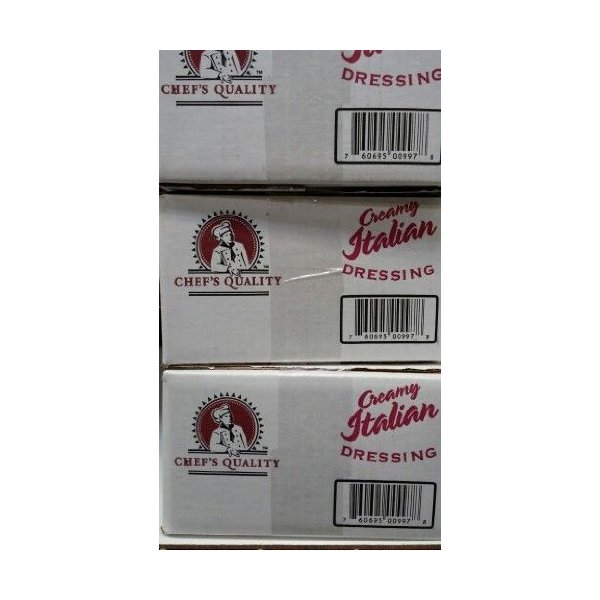 Chef's Quality: Creamy Italian Dressing 1.5 Oz (120 Packs)
