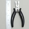 Jozlynn Fusion Bond Crusher Tool For Micro Nano Ring Hair Extensions opener and Removal Tool Professional Hair Extension Tool Black (Black)