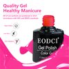 eodci Neon Gel Nail Polish Set, Summer Bright 6 Colors Hot Pink Green Navy Blue Red Orange Yellow Nail Gel Kit Soak Off Nail Art Design Manicure DIY at Home Salon Gifts for Women