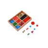 Adena Montessori Basic Wooden Grammar Symbols with Box Montessori Grammar Learning Language Development Materials