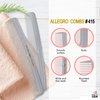 Allegro Combs #415 Combs for Women, 7 Inches Combs for Men, Parting Comb, Hair Comb, Comb for Men 6 Count (Gray)
