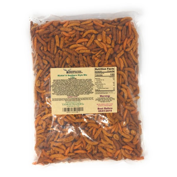 Yankee Traders, Kickin' It Southern Style Mix - 2 Lbs, Spicy Snack Blend