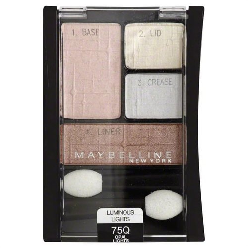Expert Wear, Luminous Lights, 75Q Opal Lights Eyeshadow Quad, 17oz