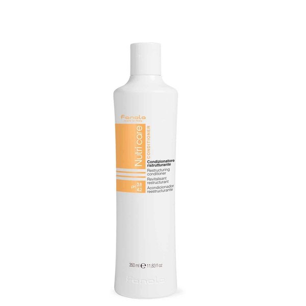 Fanola Nutri Care Restructuring Conditioner 11.8 oz - Deep Protein Conditioner for Dry, Damaged, or Chemically Treated Hair - Hydrating & Moisturizing Conditioning Formula for Soft and Silky Hair