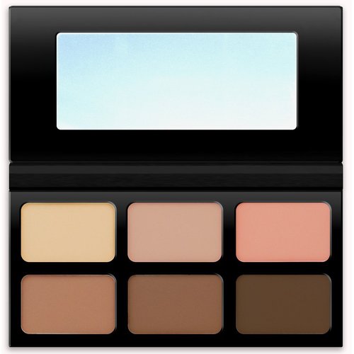 Kokie Cosmetics Powder Contour Kit, Deep/Dark, 0.96 Ounce