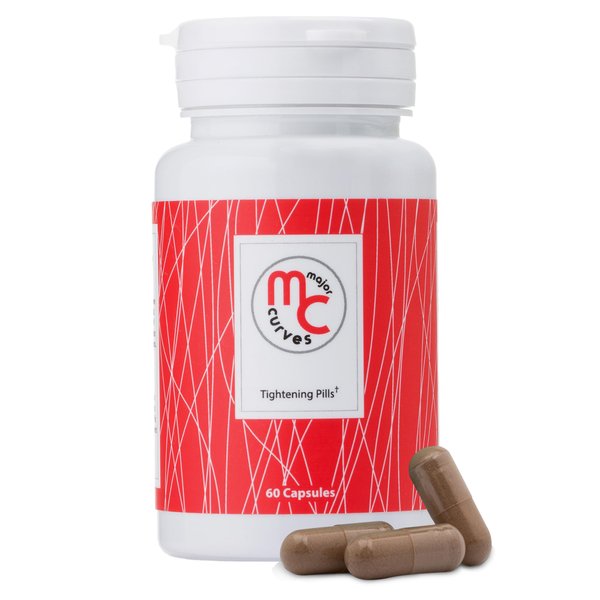 Major Curves Vaginal Tightening Pills - Tight Vigina Pills with Kacip Fatimah and Kayu Rapet Extracts - Easy to Swallow Capsules