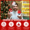 Civaner 3 Pcs Christmas Juggling Balls for Beginners 2.5 Inch Santa Claus Juggling Balls Xmas Circus Balls Soft Easy Juggle Balls for Adults, Easy to Grip