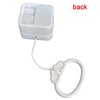 Twinkle Twinkle Little Star Pull String Music Box, Washable Crib Bed Bell Windup Musical Box Toy Gift for Baby Kids Children