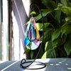 120mm Crystal Prism Suncatcher Window Hanging Sun Catchers AB Colored Crystals Faceted Prism Rainbow Maker Pendant