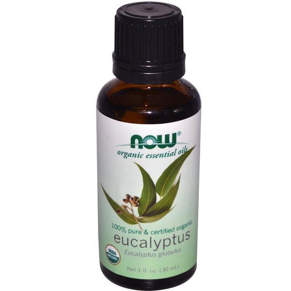 NOW Foods Organic Essential Oils Eucalyptus - 1 fl oz
