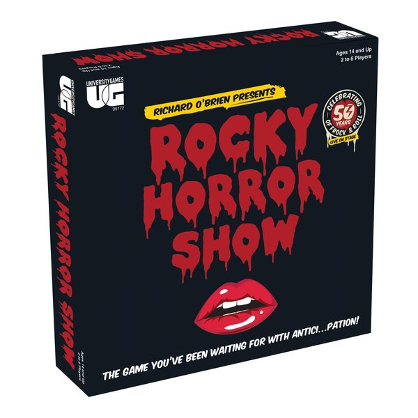 University Games, Rocky Horror Show Party Game, for Lovers of Rocky Horror Picture Show, Ages 12 and Up