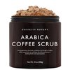 Brooklyn Botany Dead Sea Salt and Arabica Coffee Body Scrub 10 oz - Moisturizing and Exfoliating Body, Face, Hand, Foot Scrub - Fights Stretch Marks, Fine Lines, Wrinkles - Great Gifts for Women & Men