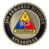 United States Army 3rd Armored Division Spearhead-Challenge Coin