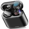 TOZO T6 (Classic Edition) True Wireless Earbuds Bluetooth 5.3 Headphones Touch Control with Wireless Charging Case IPX8 Waterproof Stereo Earphones in-Ear Built-in Mic Headset Premium Deep Bass Black