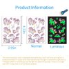400pcs Luminous Tattoos For Kids,Mixed Styles Temporary Tattoo Stickers,Glow In The Dark Tattoos for Boys and Girls,Unicorn Mermaid Dinosaur Butterfly Fake Tattoos or more party makeup gifts 30 Sheets