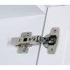 Hushed Hardware 4 Pack Frameless Full Overlay Adjustable Closing Speed Soft Close Cabinet Hinges. Premium Soft Close Hinges for Kitchen Cabinets. Self-Closing Door Hinges for Cabinet Door.