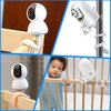 Universal Baby Camera Holder&Secure Baby Monitor Shelf Compatible with Infant Optics DXR 8/DXR-8 Pro & Most Brands,afely Attach to Crib or Furniture