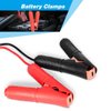 2 Pcs 30A-50A Alligator Clips Booster Jumper Cable 13 AWG 3.3FT Automotive Battery Jumper Cables for Car Battery Charging Charger, 6 mm Tinned Copper Terminal