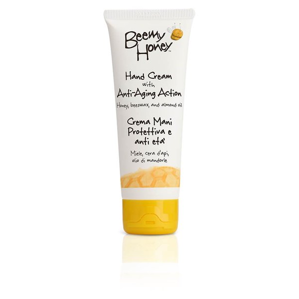 BeeMy Honey Anti-Aging Hand Cream, Natural Scent – Lotion Uses Honey, Beeswax and Almond Oil to Prevent Dryness and Restore Skin – 97.9% Natural Origin, Made in Italy – Dermatologist Tested, 2.54 oz.