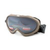 Cloud 9 Women's Snow Goggles in Matte Brown/Mirrored Lens