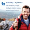 Allergy Research Group NAC Supplement - N-Acetyl-L-Cysteine, Glutathione Precursor, Supports Immune Function, Healthy Mucus Clearance, Free Form Amino Acid, Hypoallergenic - 120 Count
