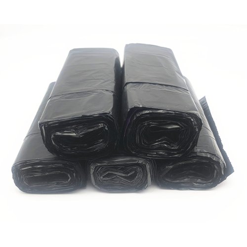 5 Gallon Black Drawstring Trash Bags, Small Garbage Bag Home Trash Can Liners 100 Counts