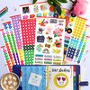 Mirida Planner Stickers – 1867 Daily Icons and Inspirational Stickers for Adults Calendar, Classic Pack for Budget, Work, and Holidays