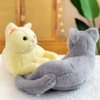 Gadpiparty Stuffed Cats Plush Cat Doll, Realistic Soft Plush Cat Toy for Kids Adults Boys and Girls, Stuffed Animals Cat Doll for Kids Birthday Gift (Grey, 12 Inch) Cat Stuffed Animals