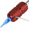 ATOMUS 25mm Tattoo Grips Tubes Self-lock Aluminum Alloy Tattoo Gun Grip Auto Self Locking Handle for Tattoo Machine Supply Body Art Tattoo Machine Parts Grips (Red)