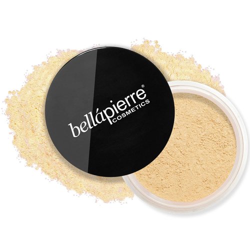 bellapierre Mineral Foundation SPF 15 - Loose Powder | Vegan & Cruelty Free | Full Coverage | Hypoallergenic & Safe for All Skin Types | Oil & Talc Free - 0.32 Oz - Ivory