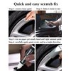 SYOAUTO Gloss Black Rim Touch Up Paint, Car Wheel Scratch Repair Touch Up Paint Pen, Universal Color Black Wheel Paint (Gloss Black)