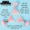 THIS HIPPIE GIRL Gua Sha Glow Roller, Facial and Neck Massage Tool Rose Quartz Facial Roller Massager for Face and Eye, Face Sculpting Tool & Massage Roller, Gua Sha Facial Tools, Face Roller